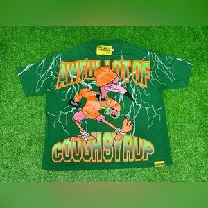 Awful Lot Of Cough Syrup X Webster Flamingo DJ Desto Dubb Miami Canes T Shirt S